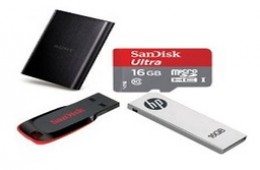 HARD DISK, SSD & PENDRIVES